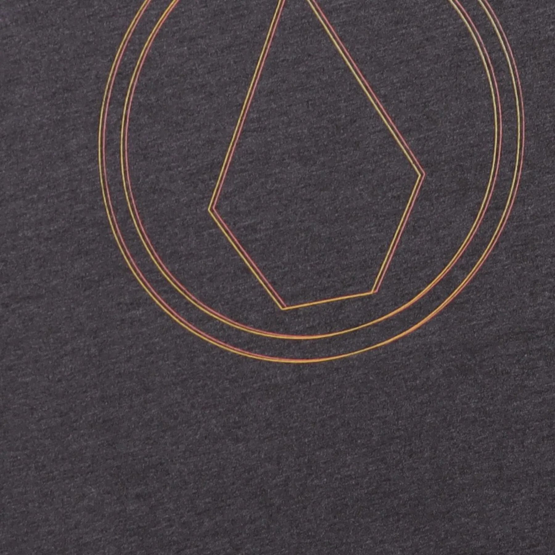 Close-up of the main graphic on the Vintage Y2K Volcom "Stone Logo" T-Shirt - S